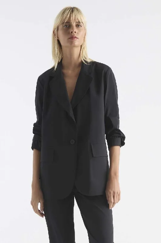 Stretch Blazer in Black F65 4129 by Mela Purdie