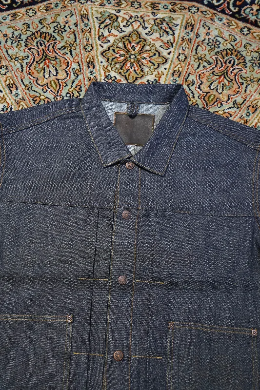 DENIM JACKET (RAW INDIGO)