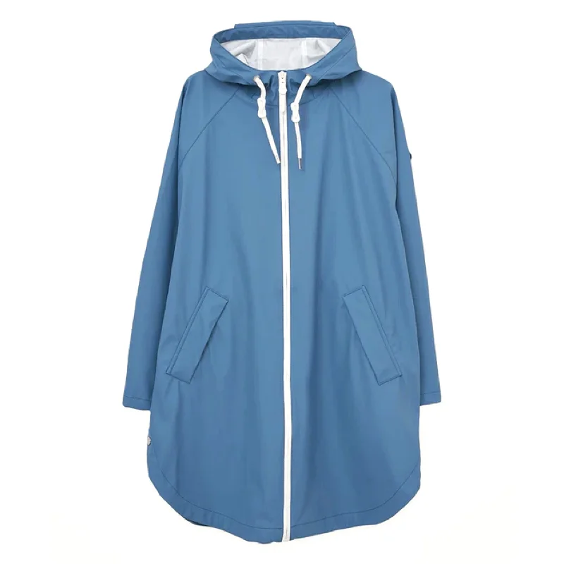 Tanta Sky Raincoat Bluestone