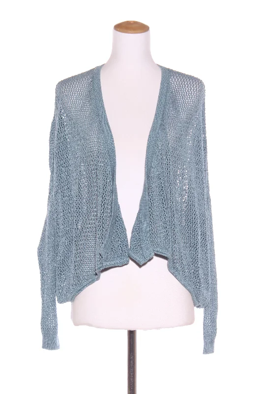 TAYLOR - Open knit layering cardi/wrap top! 8-16