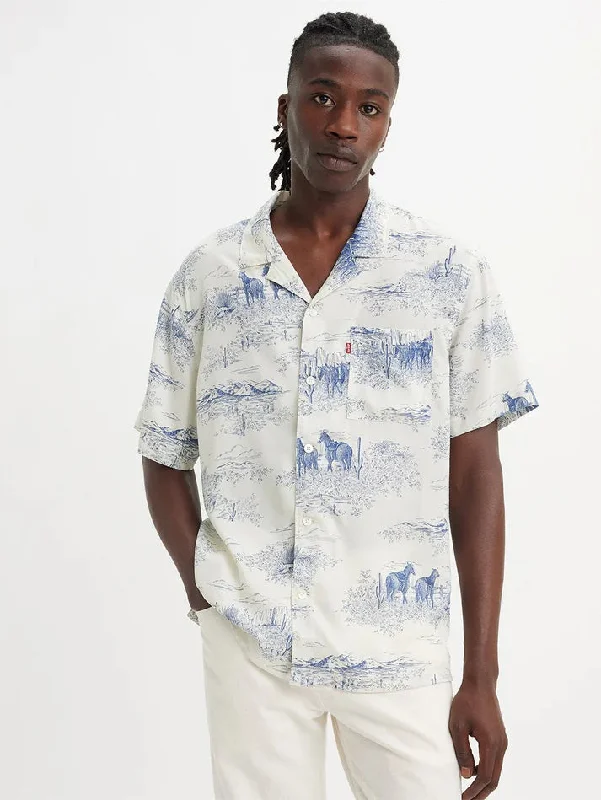 Levis Sunset Camp Shirt in Western Toile