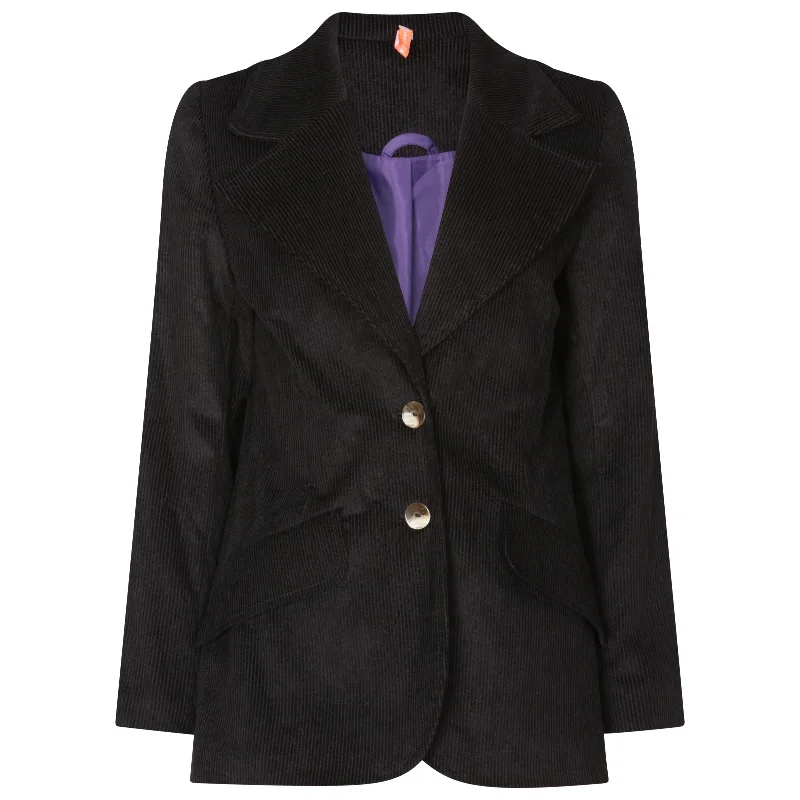 The West Village  Susan Jacket Black Cord