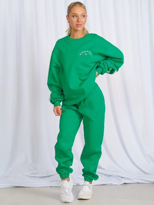 Unisex Collegiate Sweater - Green