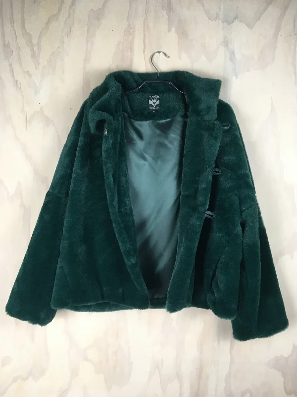 Vesta Fur Jacket - Jade Lined