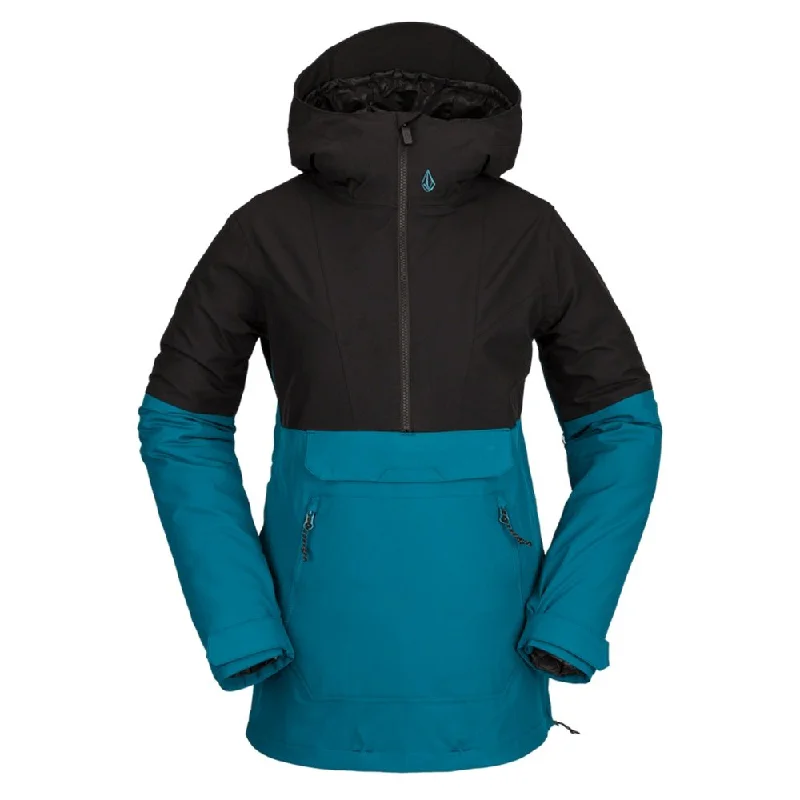 Volcom Women's Mirror Pullover- Glacier Blue