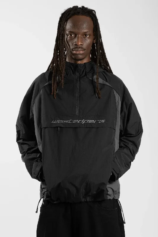 Wasted Paris Arena Windbreaker - Black / Charcoal