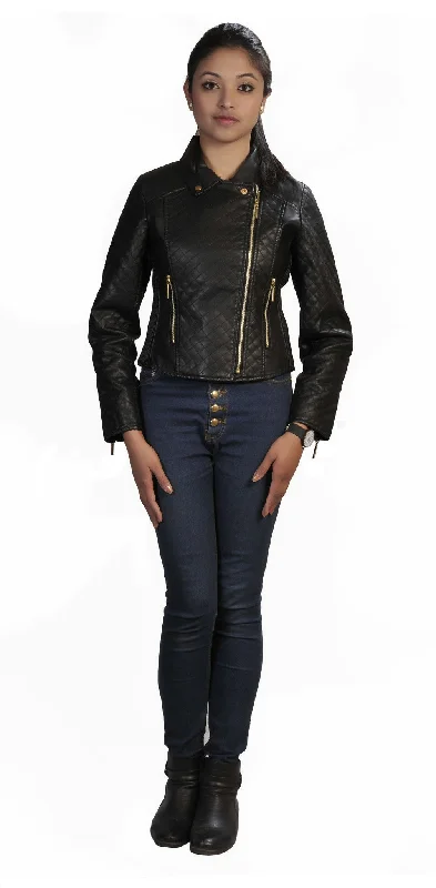 womens-black-faux-leather-quilted-zip-up-ladies-jacket-with-stitching-detail