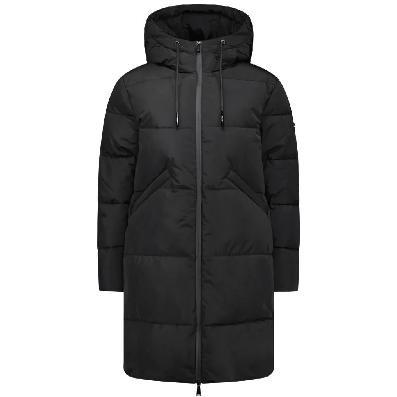 Womens Queens Waterproof Sorona Coat - Black